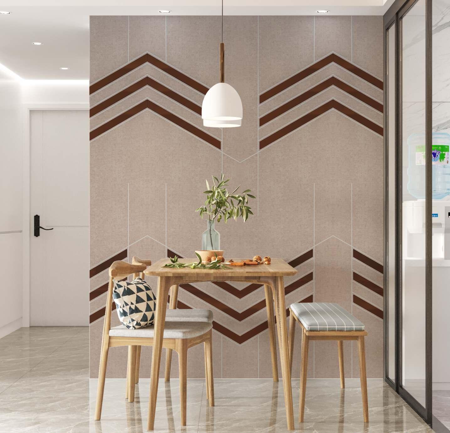 Decorative Wall Panel Marble & Stone Beige 8x2 Ft - Ed 8231