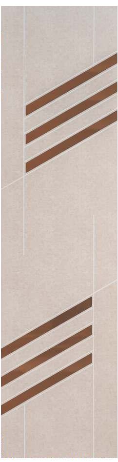 Decorative Wall Panel Marble & Stone Beige 8x2 Ft - Ed 8231