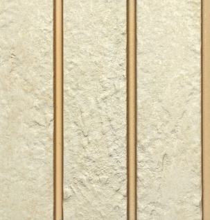 Beige Stone Charcoal Louvers Panel Marble & 8x0.39 Ft - Wl 1233