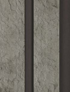 Beige Stone Charcoal Louver Marble & 9.5x0.39 Ft - Wl 2805