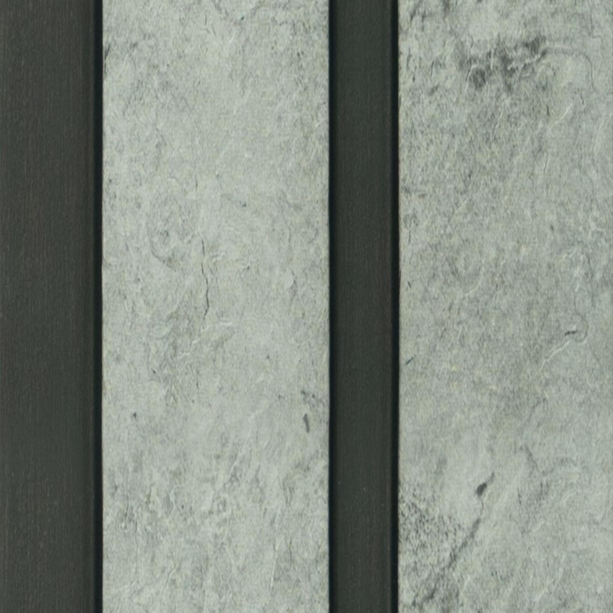 Beige Stone Charcoal Louver Marble & 9.5x0.39 Ft - Wl 2805