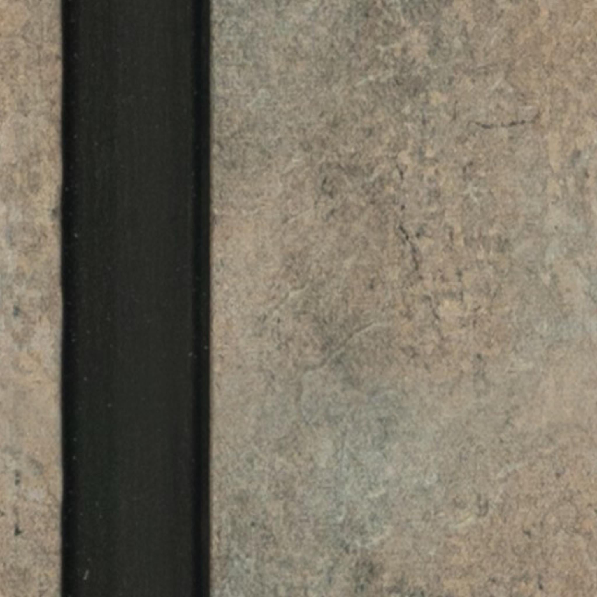 Beige Stone Charcoal Louver Marble & 9.5x0.39 Ft - Wl 2806