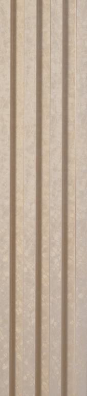Beige Stone Wpc Louver Marble & 9.5x0.54 Ft - Pn 00424