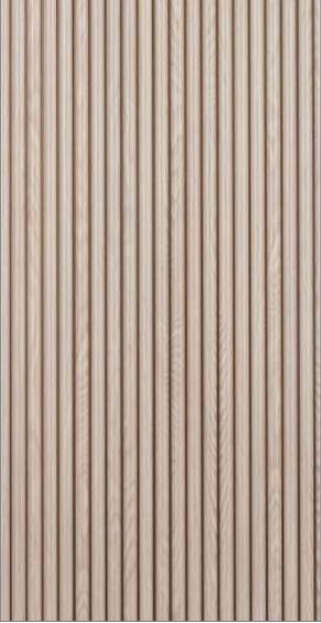Beige Wood Charcoal Louvers 8x1 Ft - Rc 1110