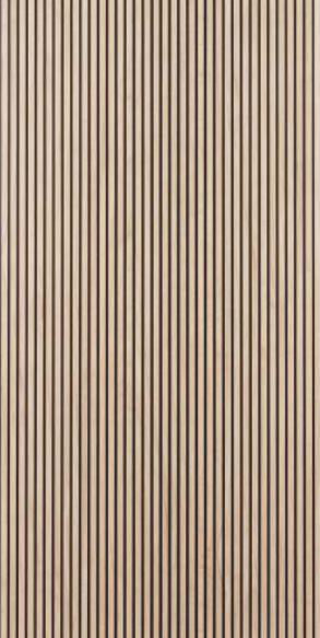 Beige Wood Charcoal Louvers 8x1 Ft - Rc 1142