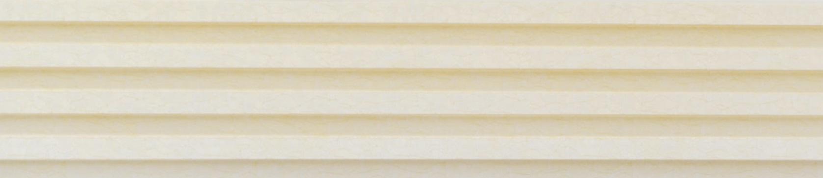 Wooden Wpc Louvers Panel Wood Beige 9.5x0.5 Ft - Pn 02905