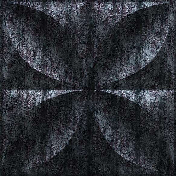 Elevate Interior Panels Thunder Black Butterfly 3D Wall Panel 1.6x1.6 ft designer louvers Black Black_Butterfly