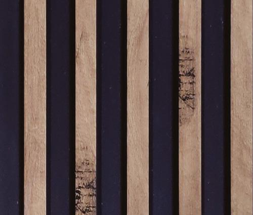 Clads Series Louvers Wood Black 8x0.41 Ft - 1013 Se18