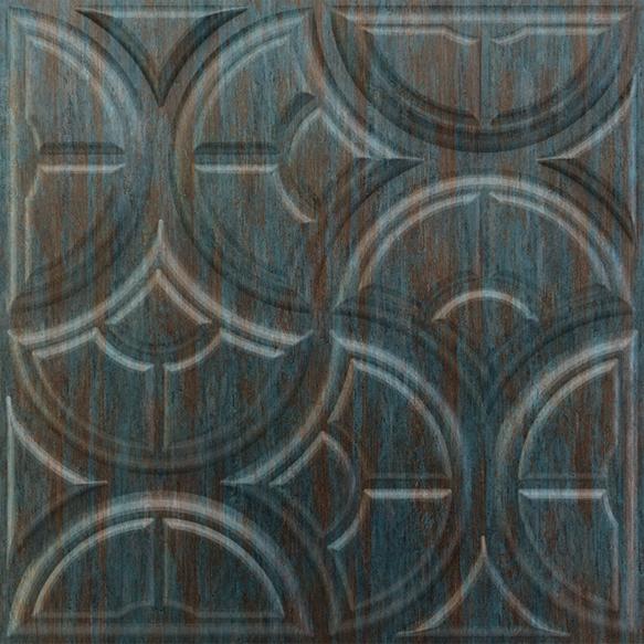 Elevate Interior Panels Rustic Wood Luna 3D Wall Panel 1.6x1.6 ft wood louvers Black Black_Luna