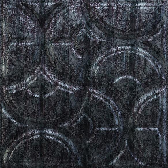 Thunder Black Luna 3D Wall Panel Designer 1.6x1.6 Ft -