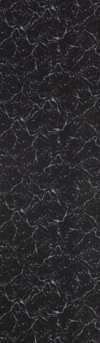 Black Marble Charcoal Louver & Stone 8x2 Ft - Tr 9502