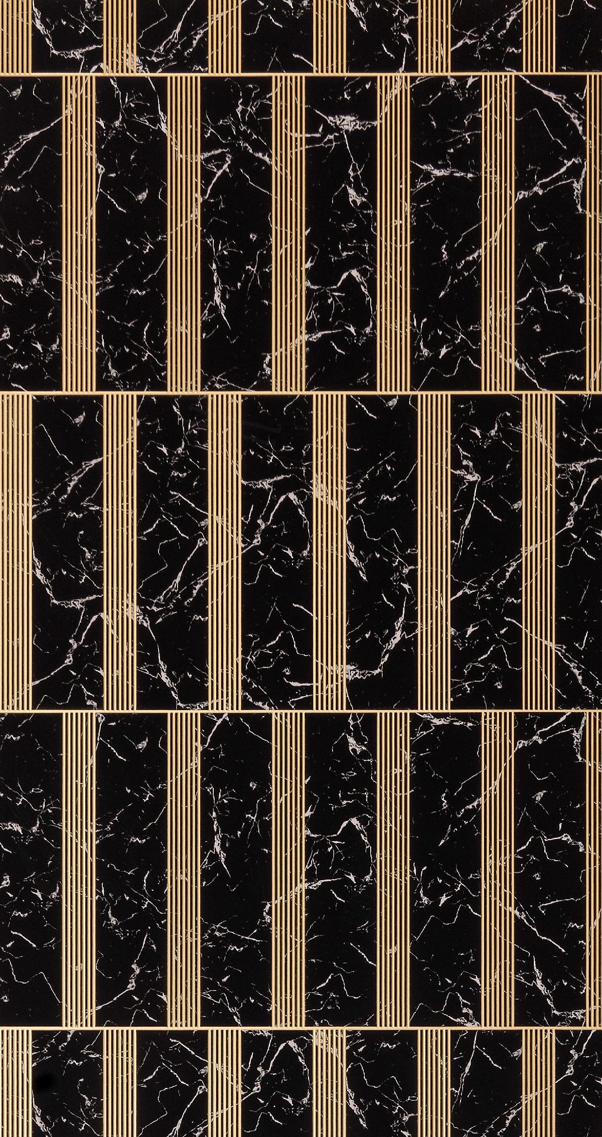 Decorative Wall Panel Designer Black 8x2 Ft - Pn 00368 B