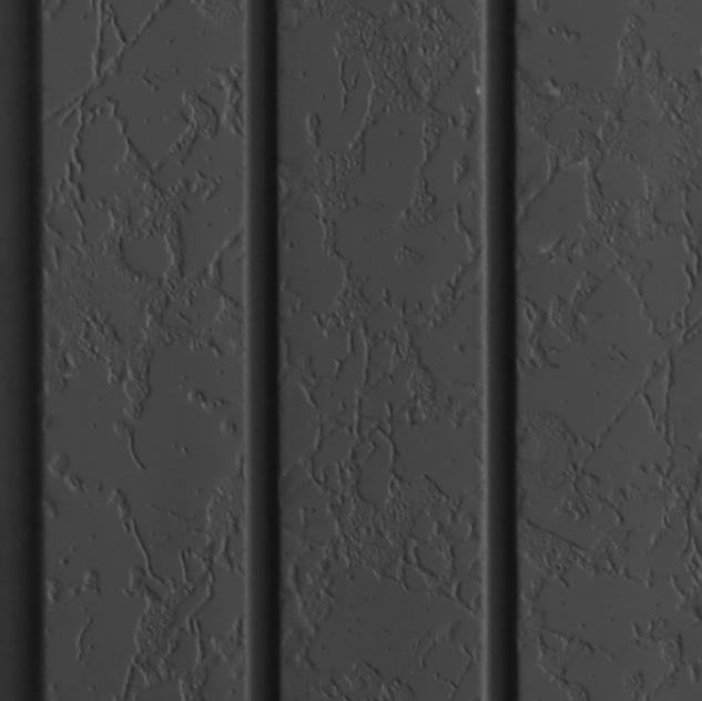 Premium Charcoal Panel Designer Louvers Black 9.5x0.4 Ft - Pn 03561