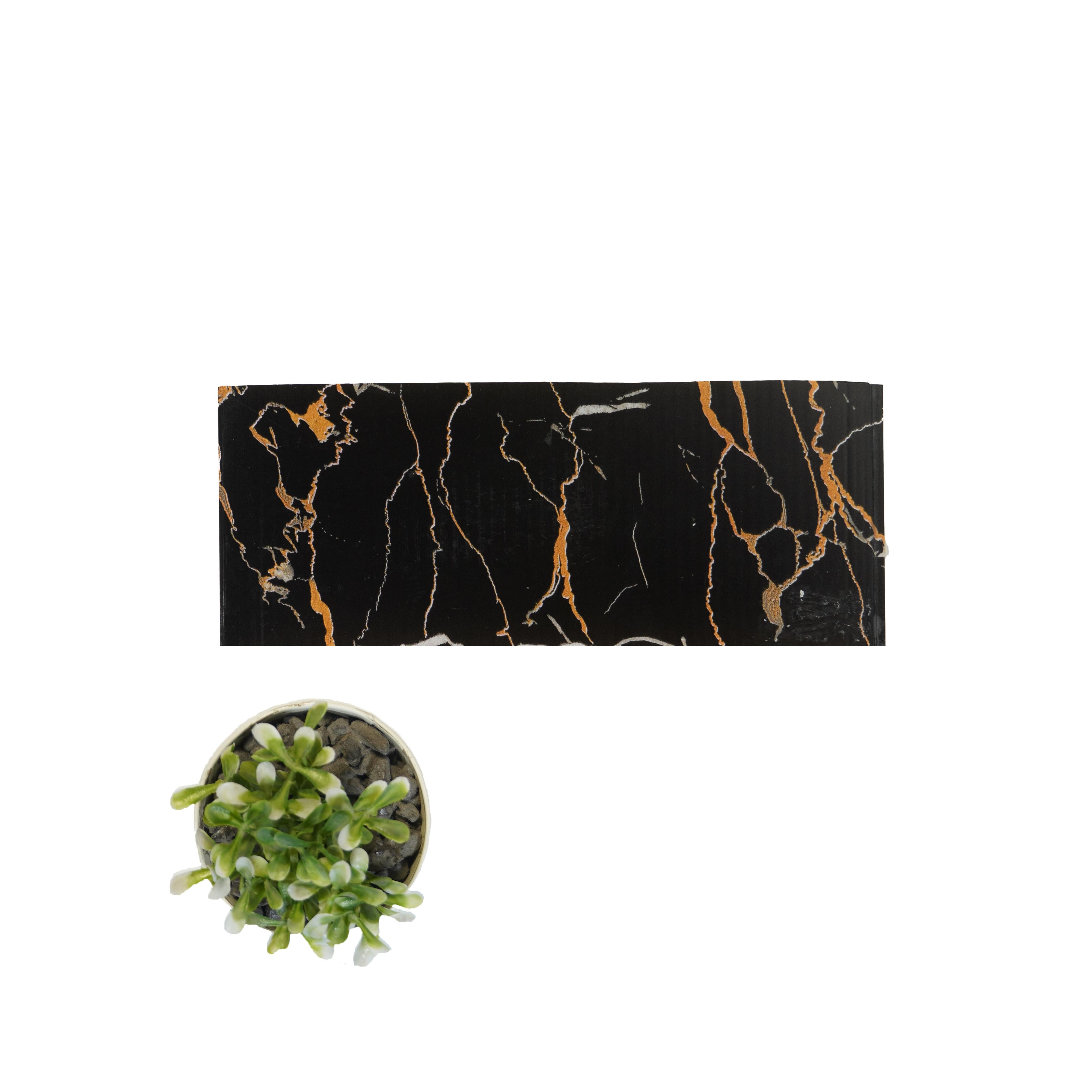 Decorative Wall Panel Designer Black 10x0.83 Ft - Pn 00446