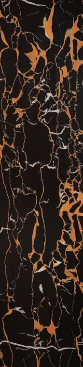 Decorative Wall Panel Designer Black 10x0.83 Ft - Pn 00446