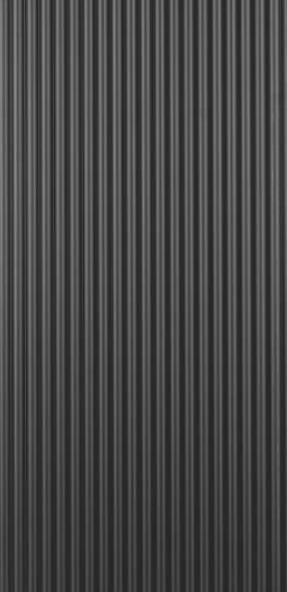 Black Plain Colour Charcoal Louvers Colors 8x1 Ft - Rc 1107