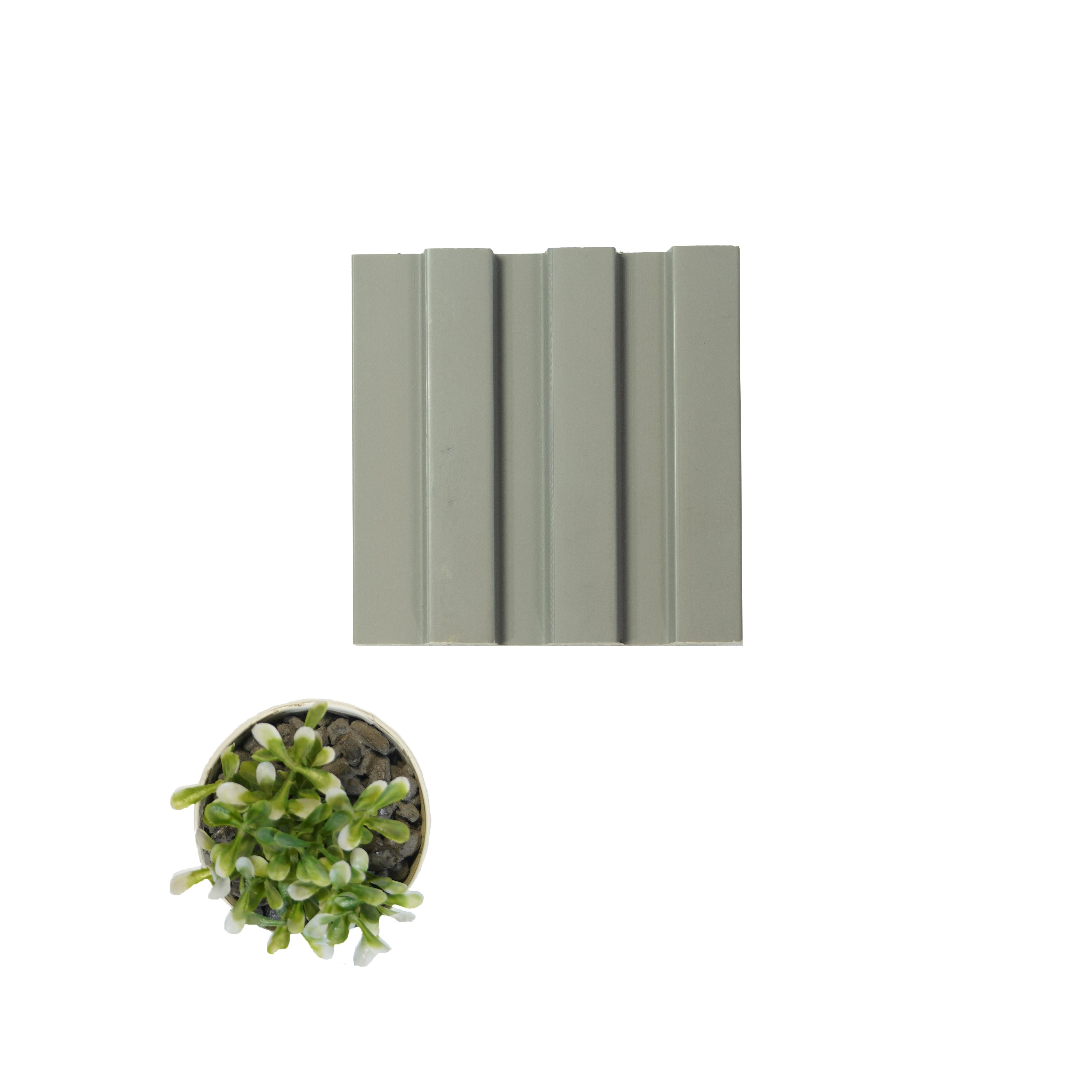 Black Plain Colour Charcoal Louver Colors 8x0.39 Ft - Wl 1802