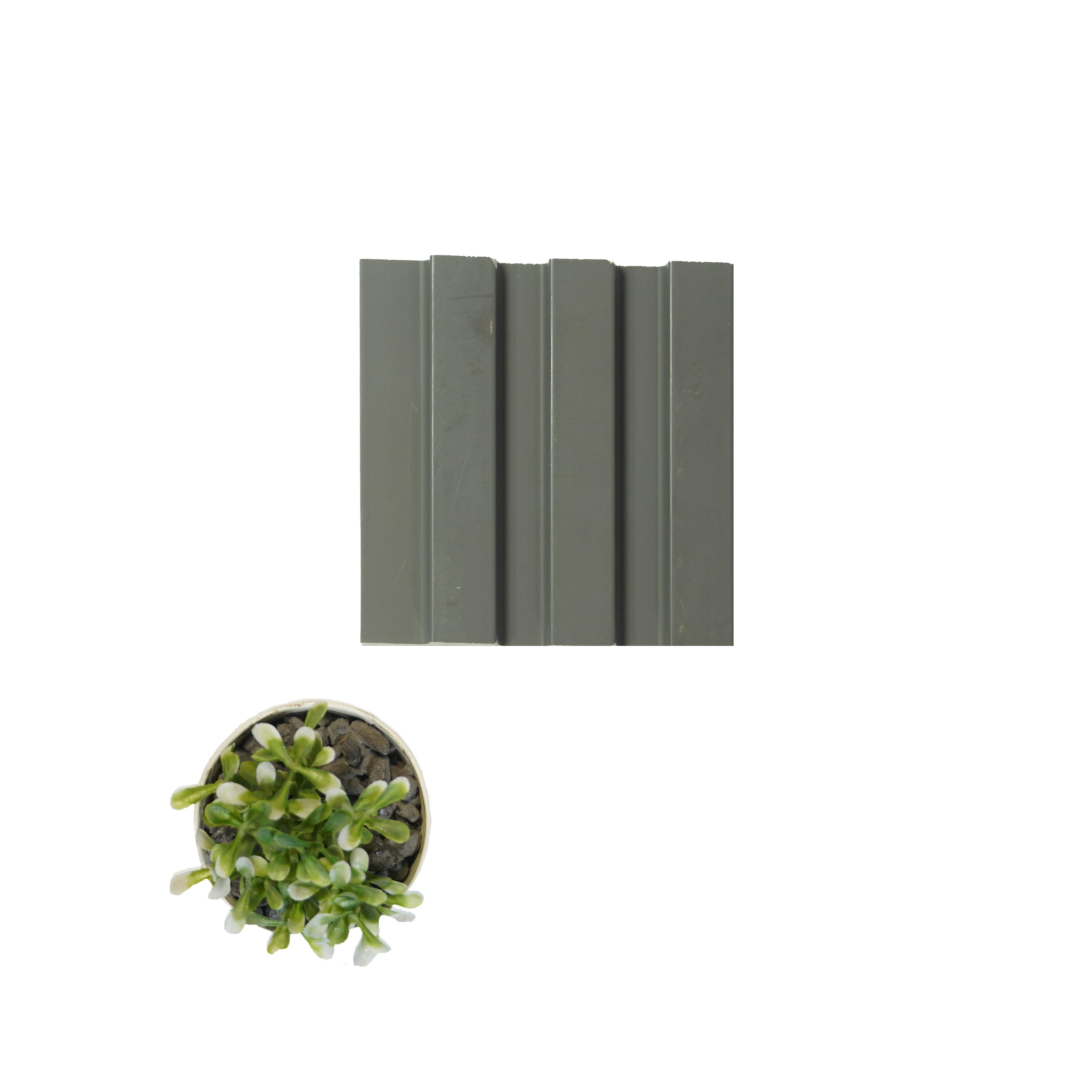 Black Plain Colour Charcoal Louver Colors 8x0.39 Ft - Wl 1804