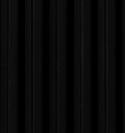 Black Plain Colour Charcoal Louvers Panel Colors 8x0.39 Ft - Wl 1808