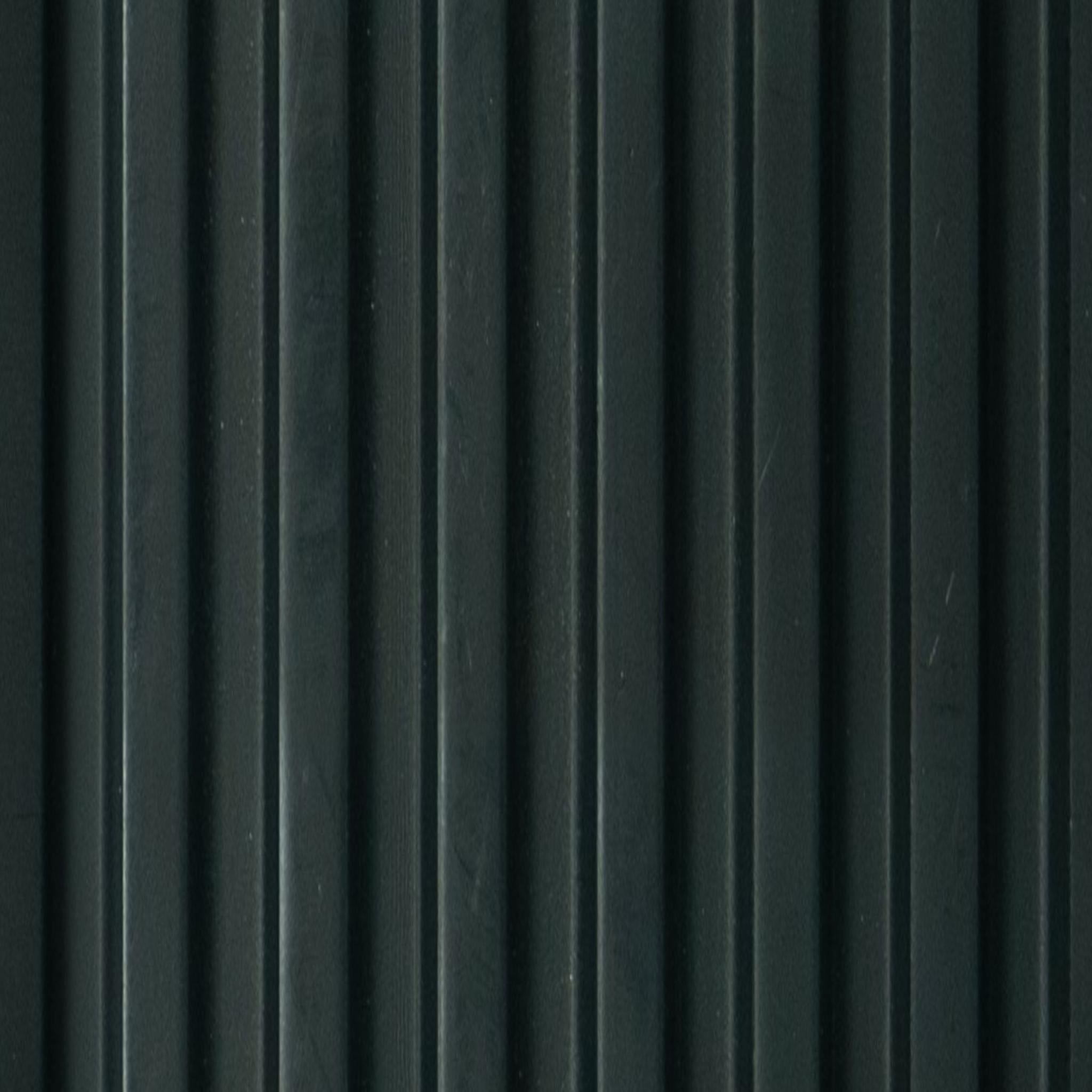 Black Plain Colour Charcoal Louvers Panel Colors 8x0.39 Ft - Wl 1808