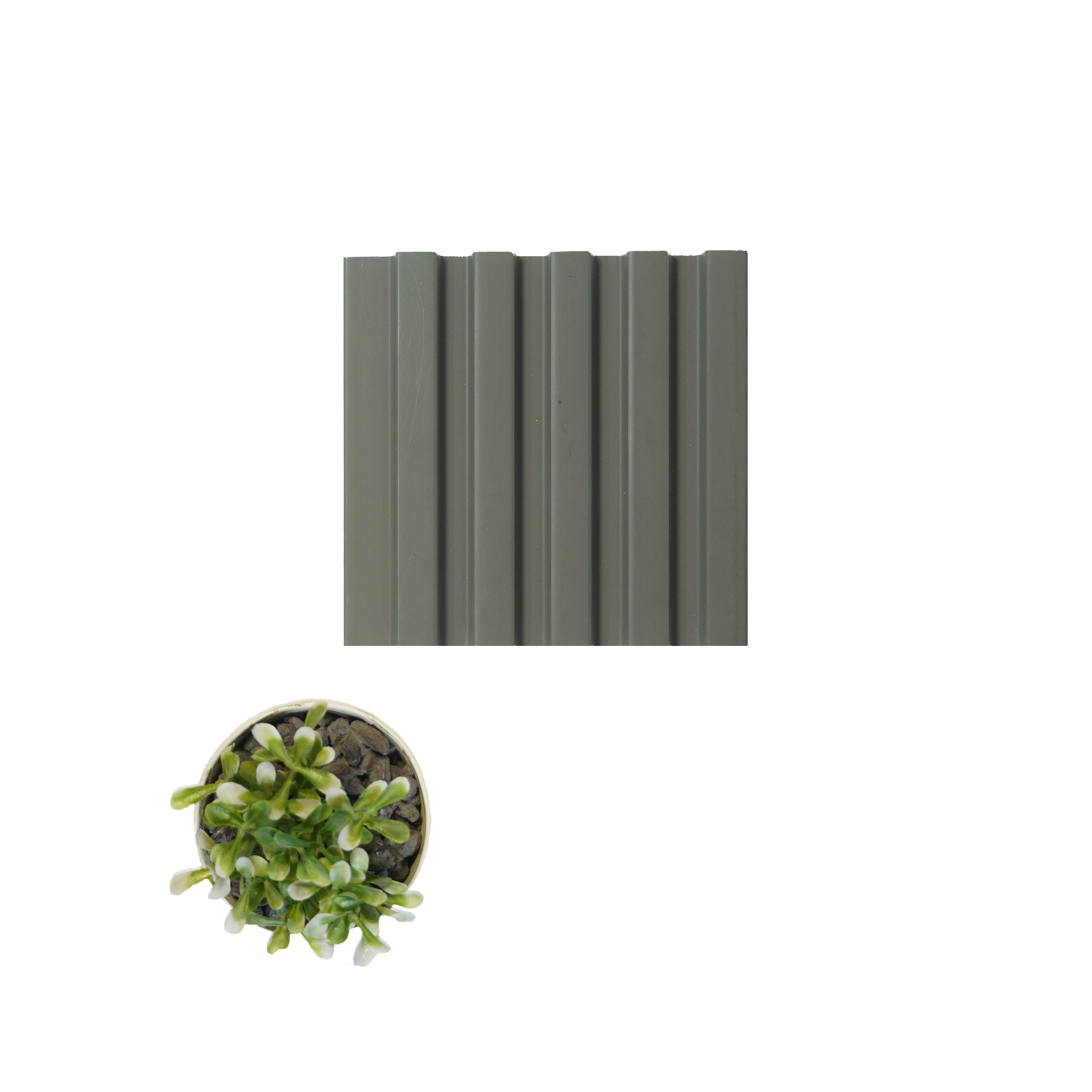 Black Plain Colour Charcoal Louver Colors 8x0.39 Ft - Wl 1812