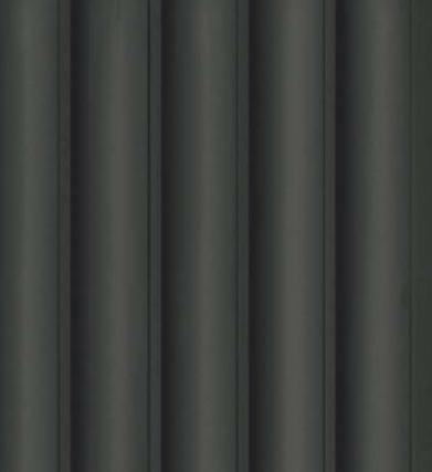 Plain Colour Charcoal Louver Colors Black 8x0.39 Ft - Wl 1819