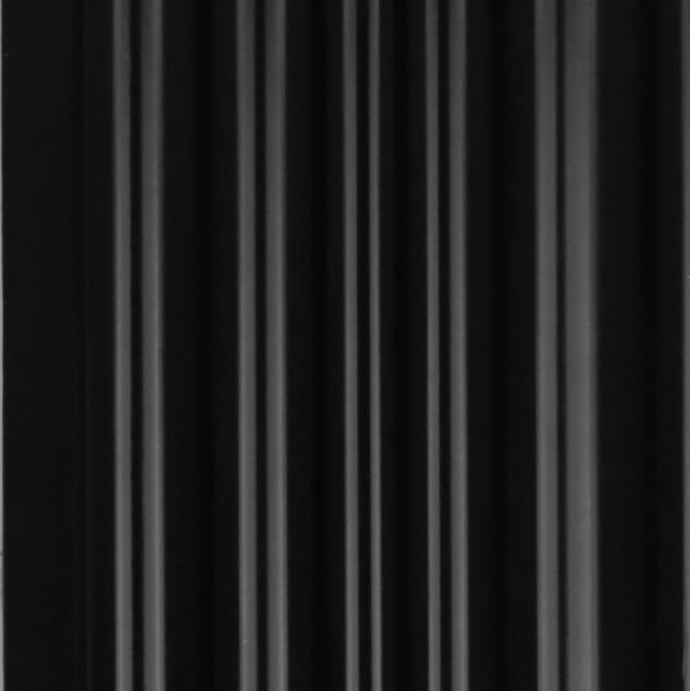 Plain Solids Charcoal Louvers Panel Colors Black 9.5x0.39 Ft - Pn 03535