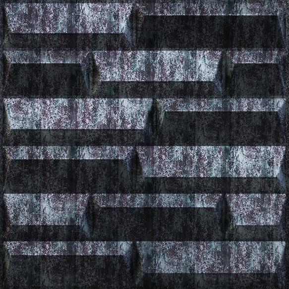 Thunder Black Vault 3D Wall Panel Designer 1.6x1.6 Ft -