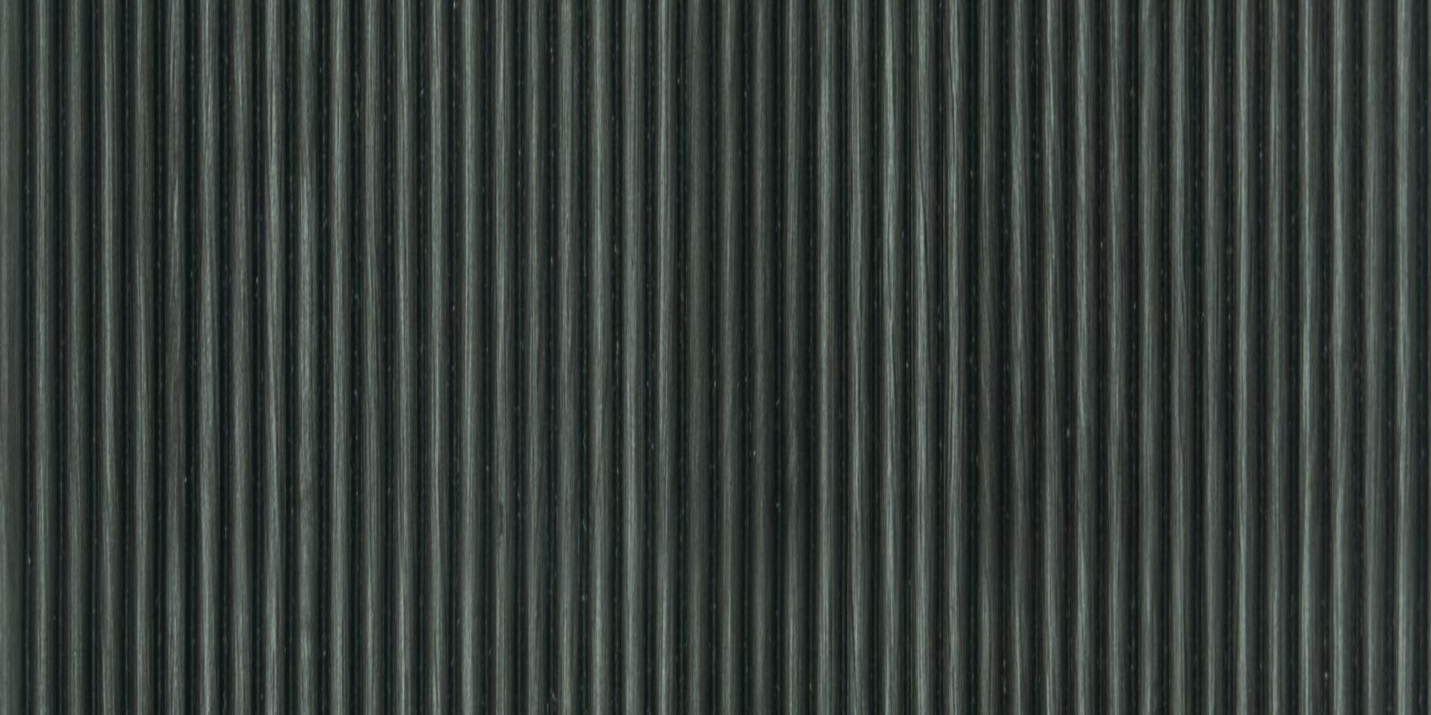 Black Wooden Charcoal Louver Wood 8x1 Ft - Pn 00738