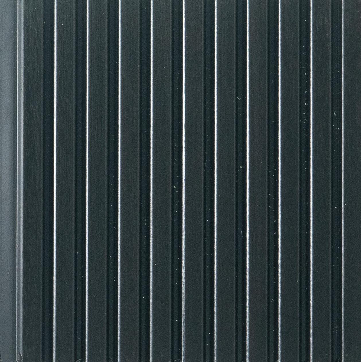 Premium Charcoal Panel Wood Louvers Black 9.5x0.32 Ft - Pn 00480