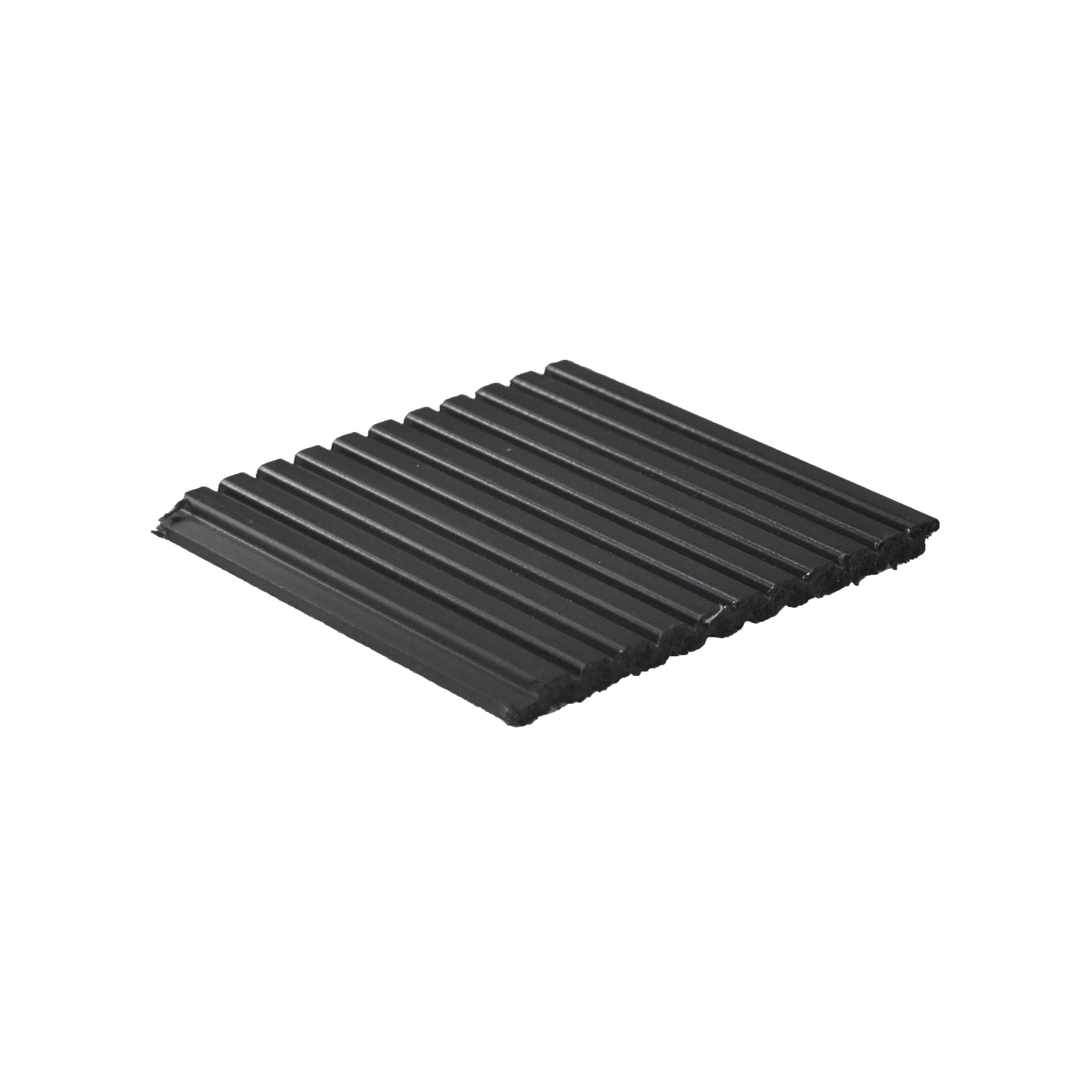 Premium Charcoal Panel Wood Louvers Black 9.5x0.32 Ft - Pn 00480