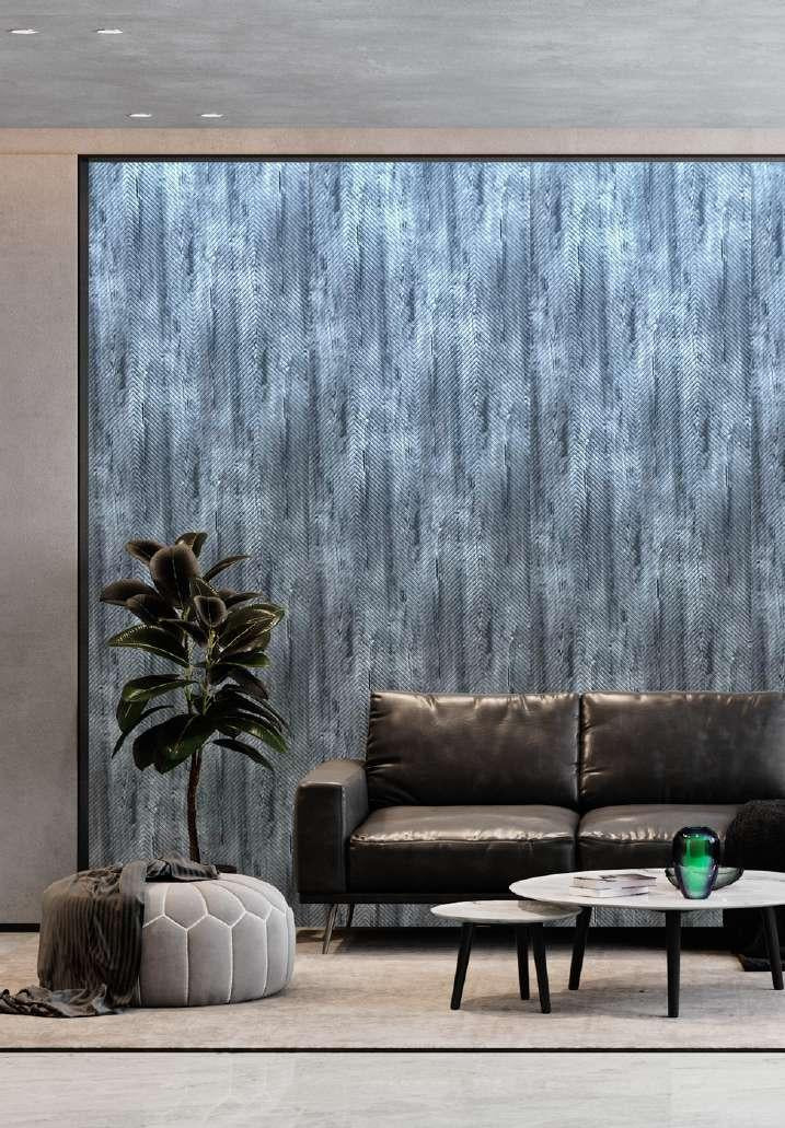 Decorative Wall Panel Designer Blue 8x2 Ft - Pn 03825