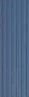 Plain Solids Charcoal Louvers Panel Colors Blue 8x0.33 Ft - Pn 00632