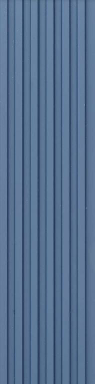 Plain Solids Charcoal Louvers Panel Colors Blue 8x0.33 Ft - Pn 03361