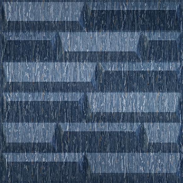 Electric Blue 3D Wall Panel Designer 1.6x1.6 Ft - Vault