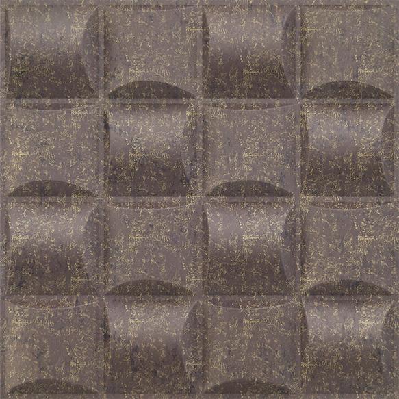 Elevate Interior Panels Magnum Brown Block 3D Wall Panel 1.6x1.6 ft designer louvers Brown Brown_Block