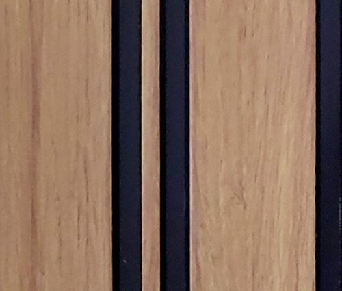 Clads Series Louvers Wood Brown 8x0.41 Ft - 1007 Sd28