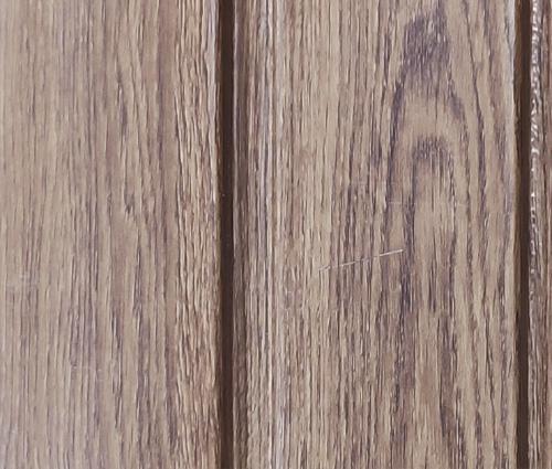 Clads Series Louvers Wood Brown 8x0.41 Ft - 2004 Fa31
