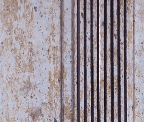 Volume L Louvers Panel Marble & Stone Brown 8x0.41 Ft - 2016 Pa30l