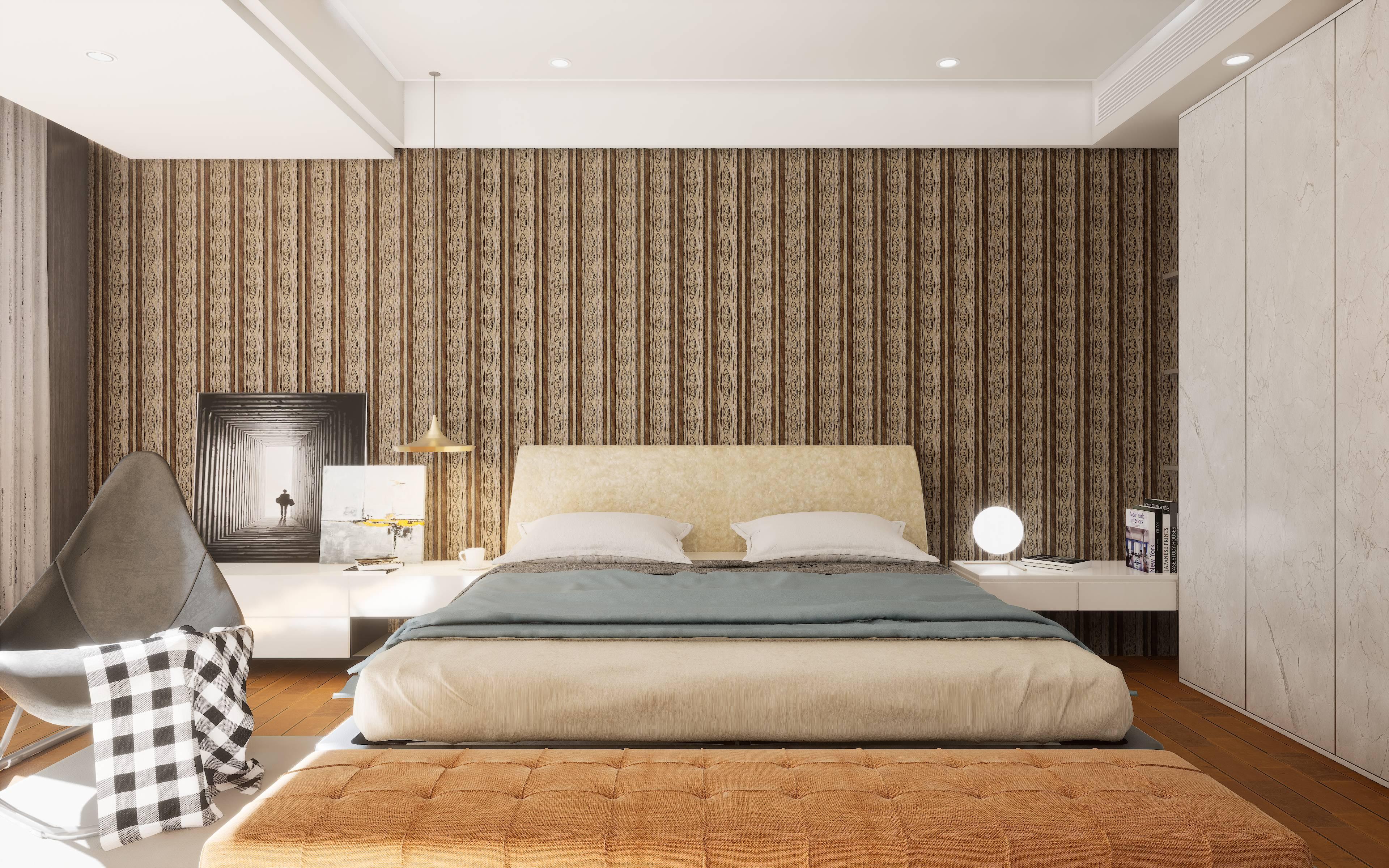 Brown Charcoal Clads Series Louvers Designer 8x0.41 Ft - 4008