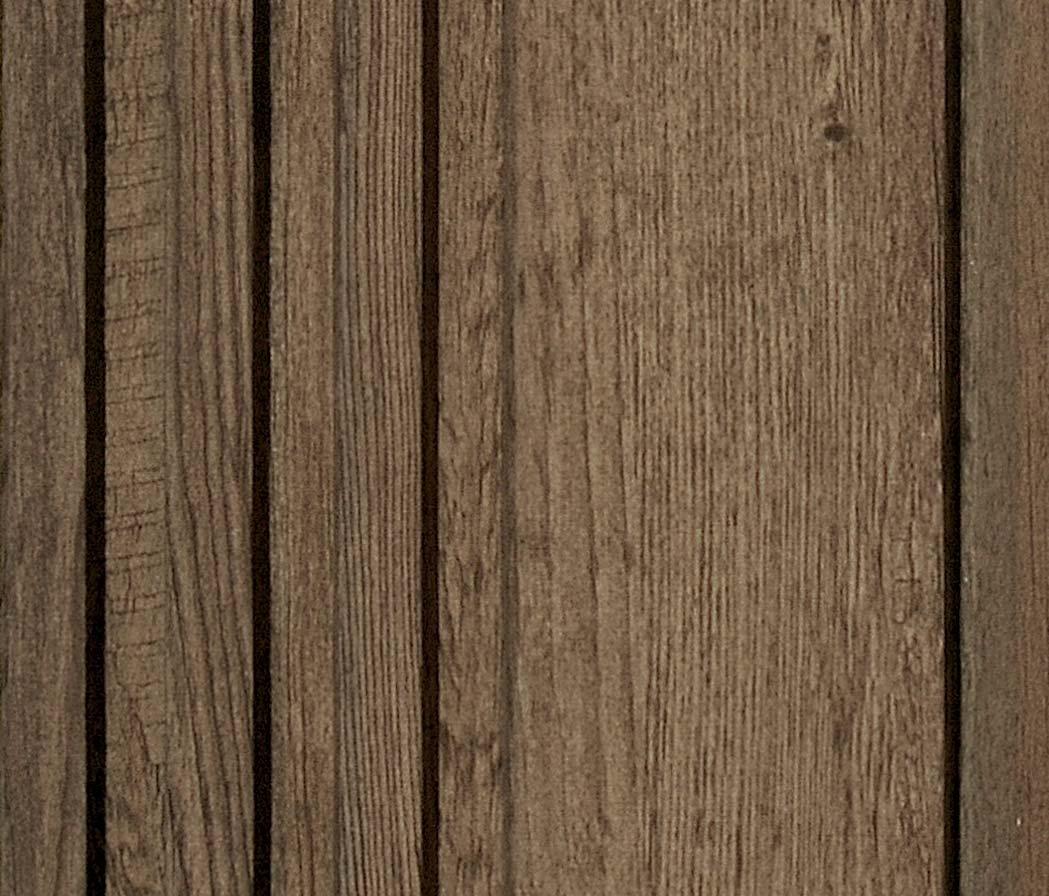 Brown Charcoal Louvers Wood 8x0.41 Ft - 4010