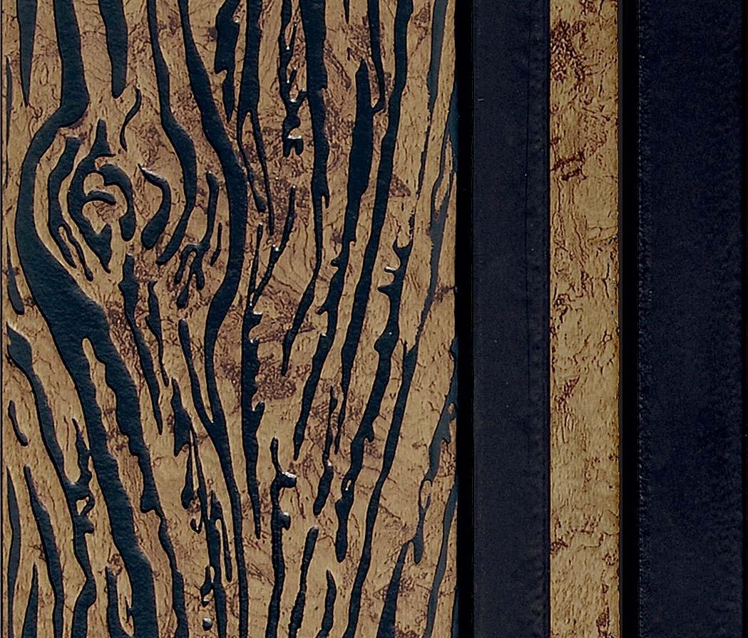 Brown Charcoal Clads Series Louvers Designer 8x0.41 Ft - 4014