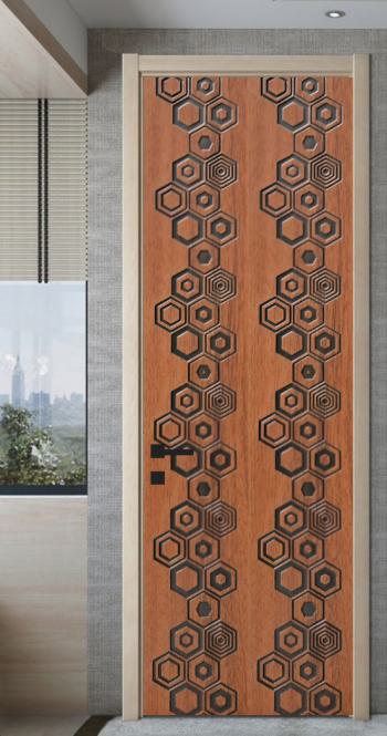 Decorative Wall Panel Designer Brown 8x2 Ft - Ed 905