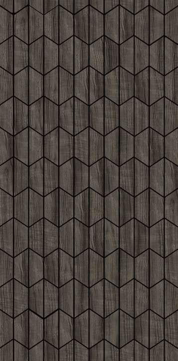 Decorative Wall Panel Designer Brown 4x2 Ft - Pn 03731