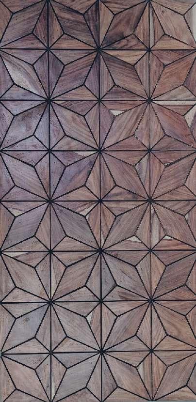 Decorative Wall Panel Designer Brown 4x2 Ft - Pn 03732