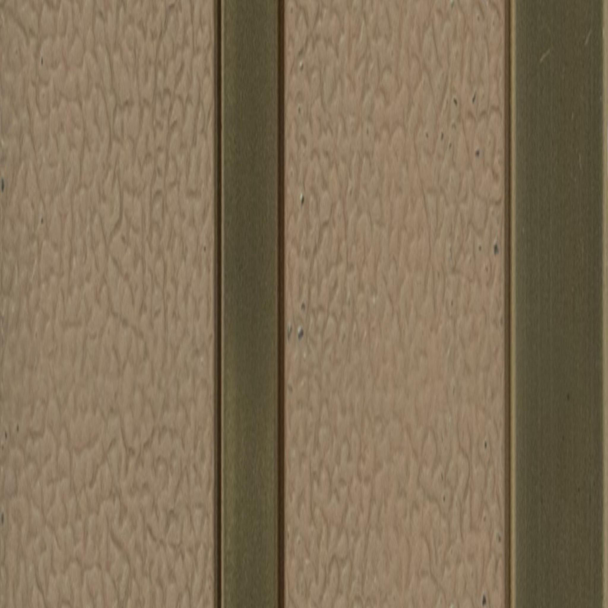 Brown Leather Charcoal Louver Fabric 9.5x0.39 Ft - Wl 2808