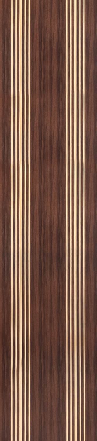 Charcoal Decorative Wall Panel Wood Brown 8x2 Ft - Ed1019