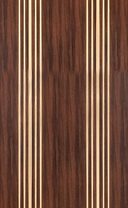 Charcoal Decorative Wall Panel Wood Brown 8x2 Ft - Ed1019