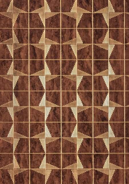 Charcoal Decorative Wall Panel Wood Brown 8x2 Ft - Ed 532