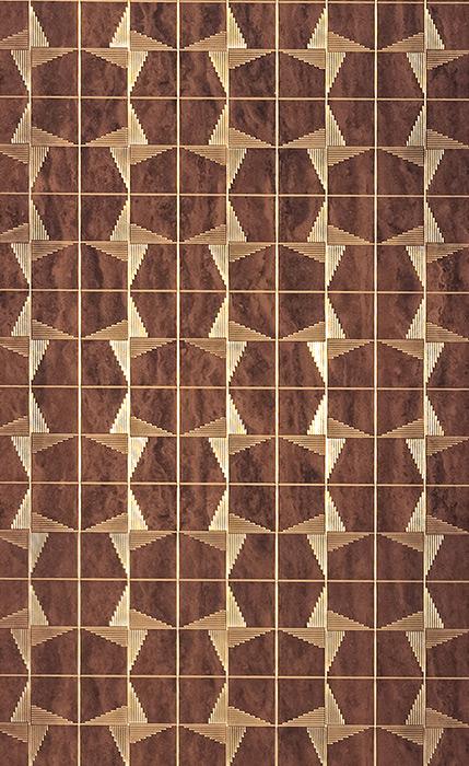 Charcoal Decorative Wall Panel Wood Brown 8x2 Ft - Ed 532